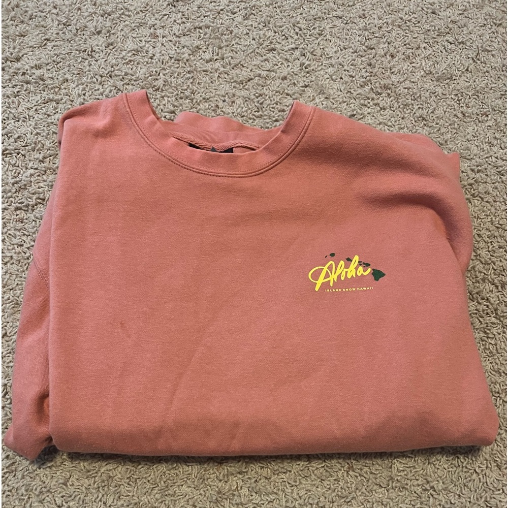 Island snow sweatshirt